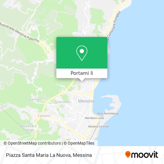 Mappa Piazza Santa Maria La Nuova