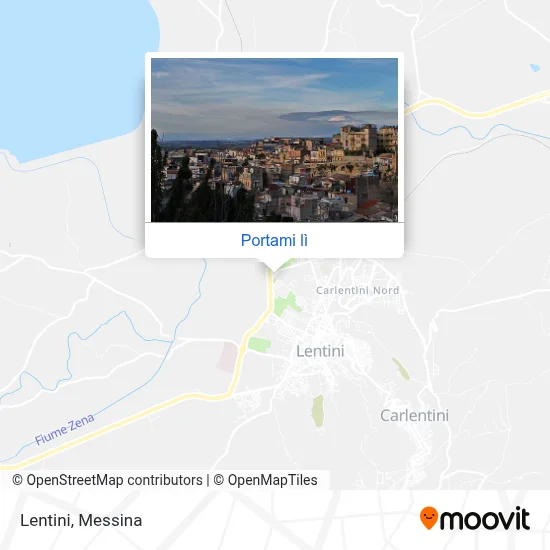 Mappa Lentini