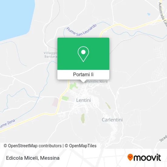 Mappa Edicola Miceli