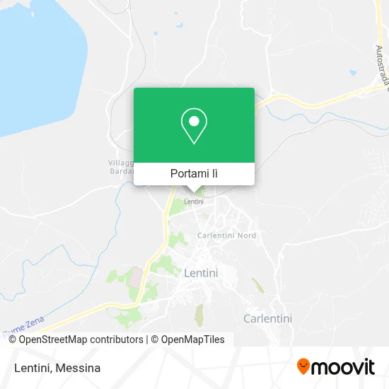 Mappa Lentini