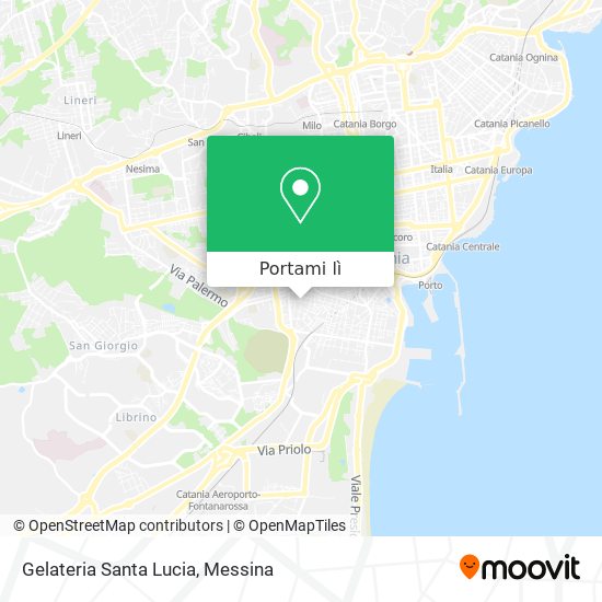 Mappa Gelateria Santa Lucia