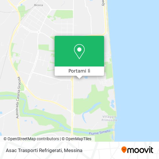 Mappa Asac Trasporti Refrigerati