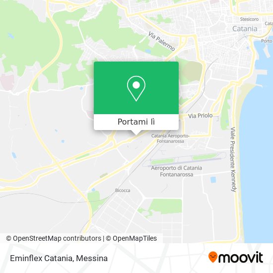 Mappa Eminflex Catania