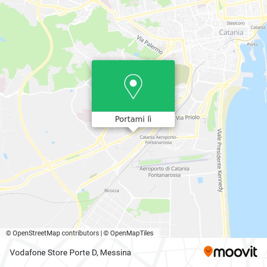 Mappa Vodafone Store Porte D