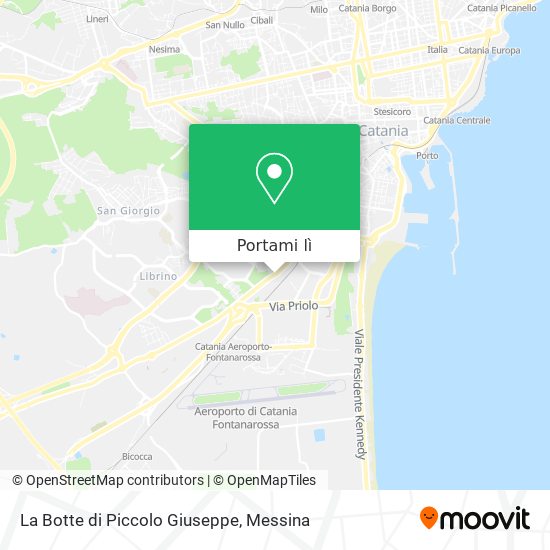 Mappa La Botte di Piccolo Giuseppe