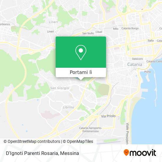 Mappa D'Ignoti Parenti Rosaria