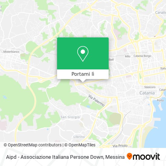 Mappa Aipd - Associazione Italiana Persone Down