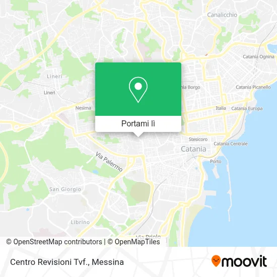 Mappa Centro Revisioni Tvf.