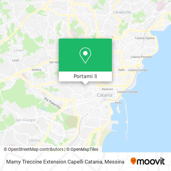 Mappa Mamy Treccine Extension Capelli Catania
