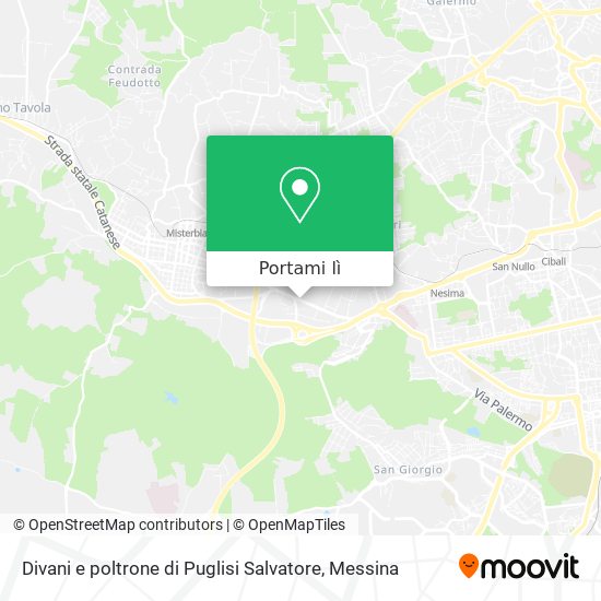 Mappa Divani e poltrone di Puglisi Salvatore