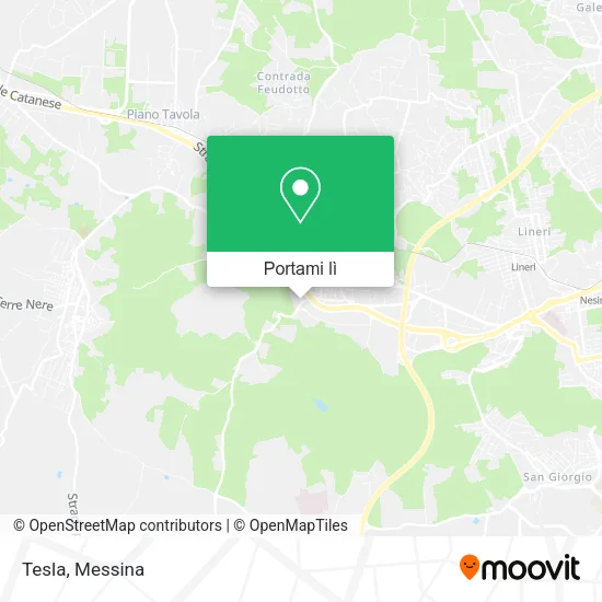 Mappa Tesla