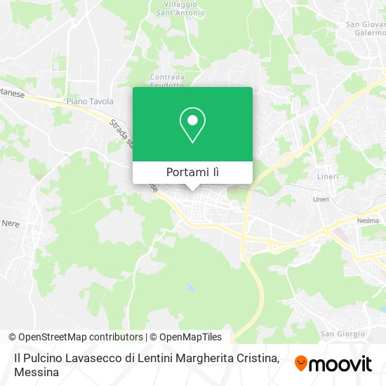 Mappa Il Pulcino Lavasecco di Lentini Margherita Cristina