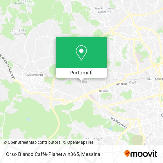 Mappa Orso Bianco Caffè-Planetwin365