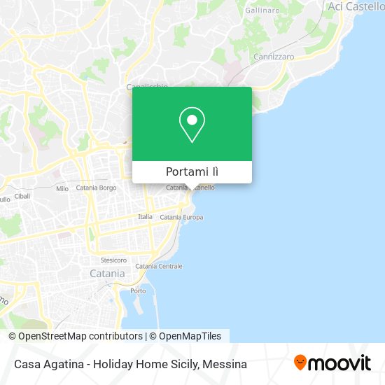 Mappa Casa Agatina - Holiday Home Sicily