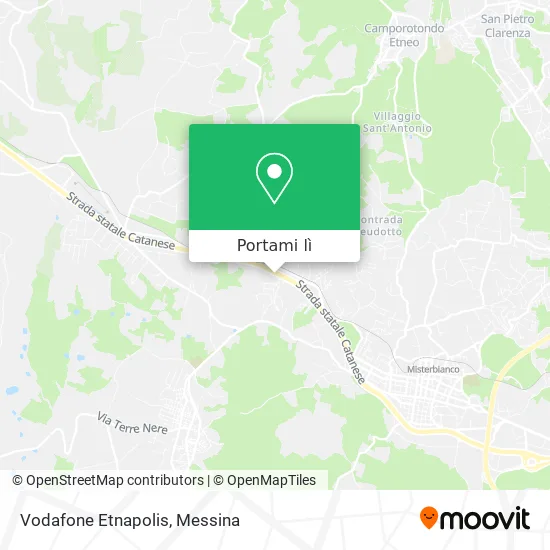 Mappa Vodafone Etnapolis