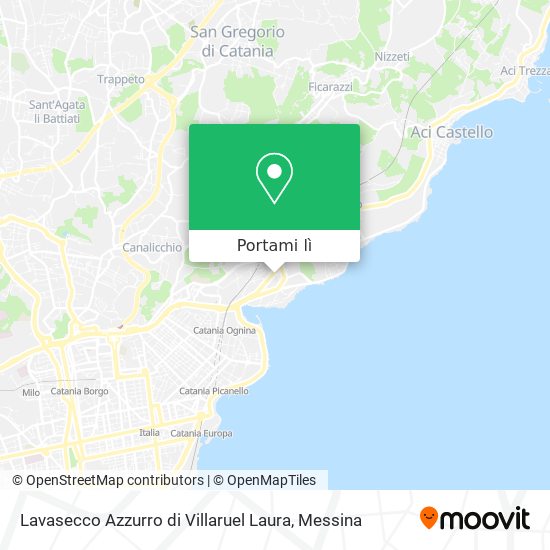Mappa Lavasecco Azzurro di Villaruel Laura