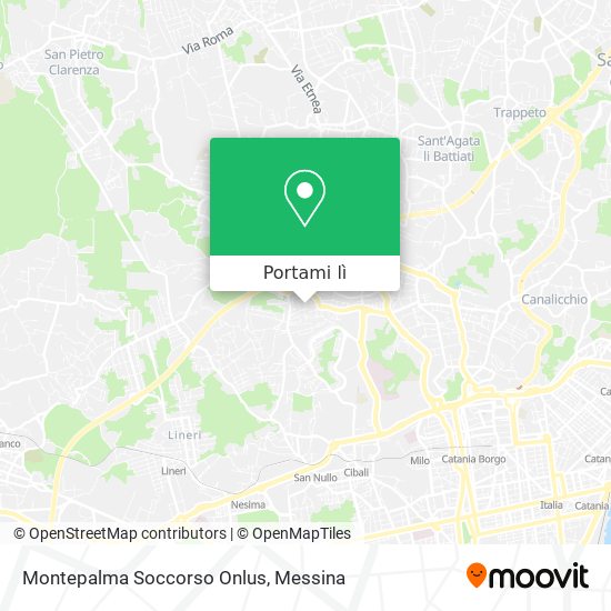 Mappa Montepalma Soccorso Onlus