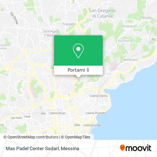 Mappa Mas Padel Center Ssdarl