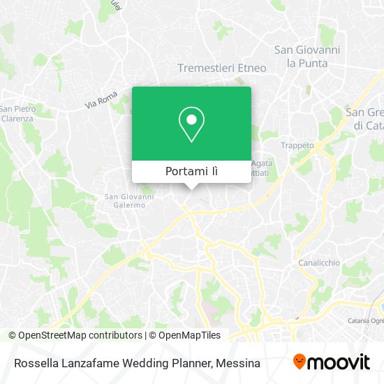 Mappa Rossella Lanzafame Wedding Planner