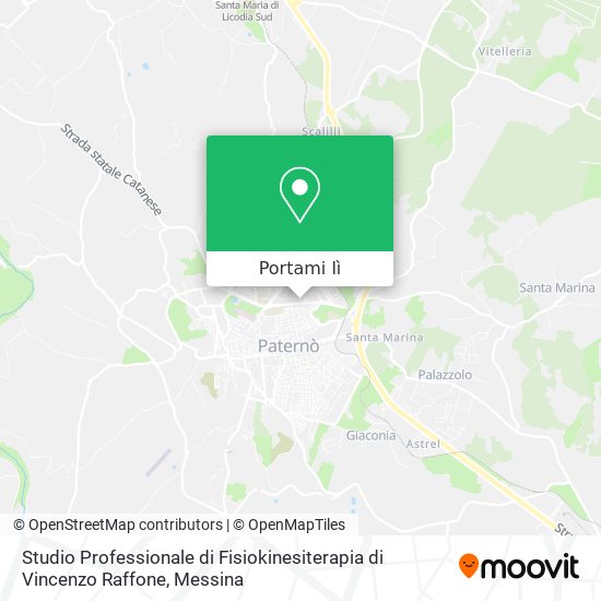 Mappa Studio Professionale di Fisiokinesiterapia di Vincenzo Raffone