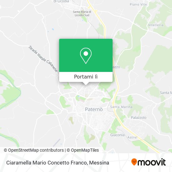 Mappa Ciaramella Mario Concetto Franco