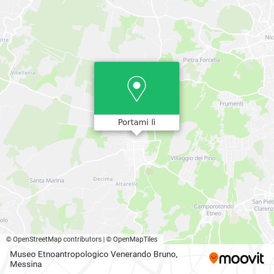 Mappa Museo Etnoantropologico Venerando Bruno