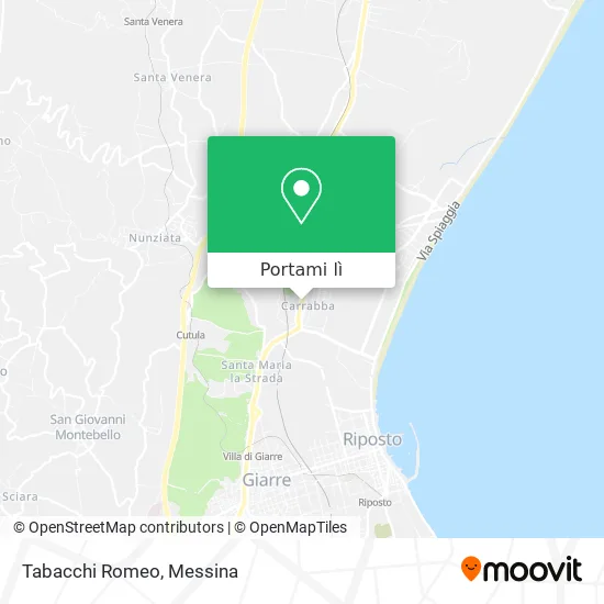 Mappa Tabacchi Romeo