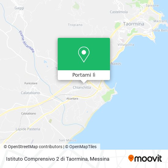 Mappa Istituto Comprensivo 2 di Taormina