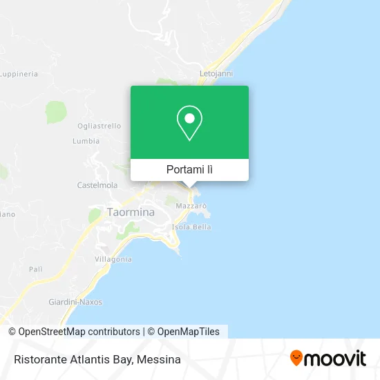 Mappa Ristorante Atlantis Bay