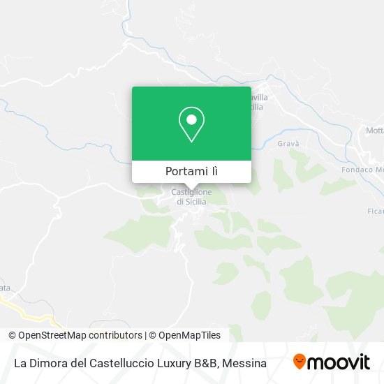 Mappa La Dimora del Castelluccio Luxury B&B