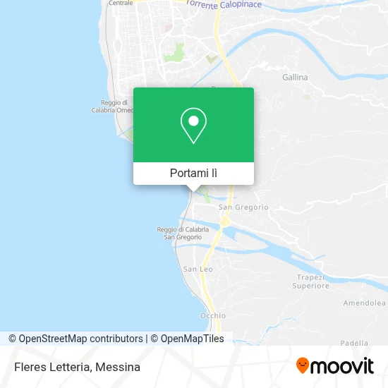 Mappa Fleres Letteria