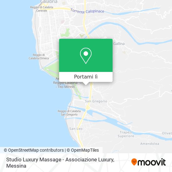 Mappa Studio Luxury Massage - Associazione Luxury