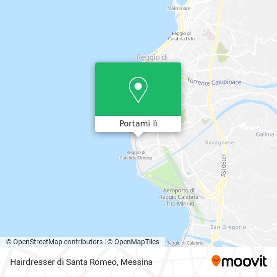 Mappa Hairdresser di Santa Romeo
