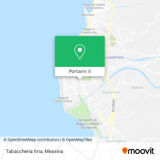 Mappa Tabaccheria Itria