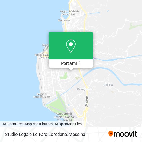 Mappa Studio Legale Lo Faro Loredana