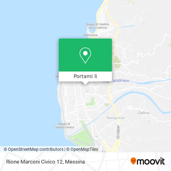 Mappa Rione Marconi Civico 12