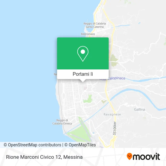 Mappa Rione Marconi Civico 12
