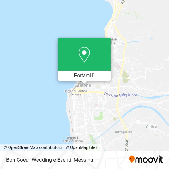 Mappa Bon Coeur Wedding e Eventi