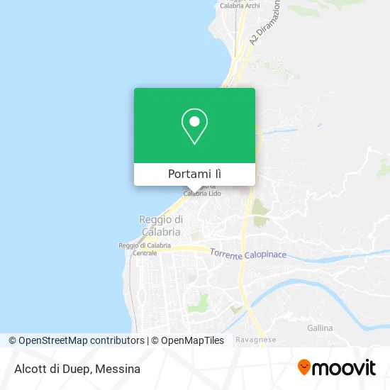 Mappa Alcott di Duep