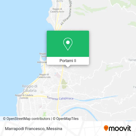 Mappa Marrapodi Francesco