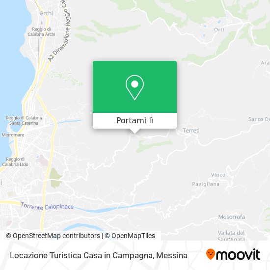 Mappa Locazione Turistica Casa in Campagna