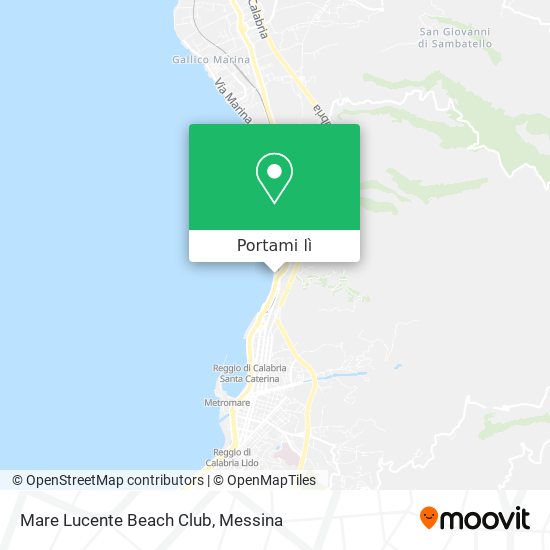 Mappa Mare Lucente Beach Club
