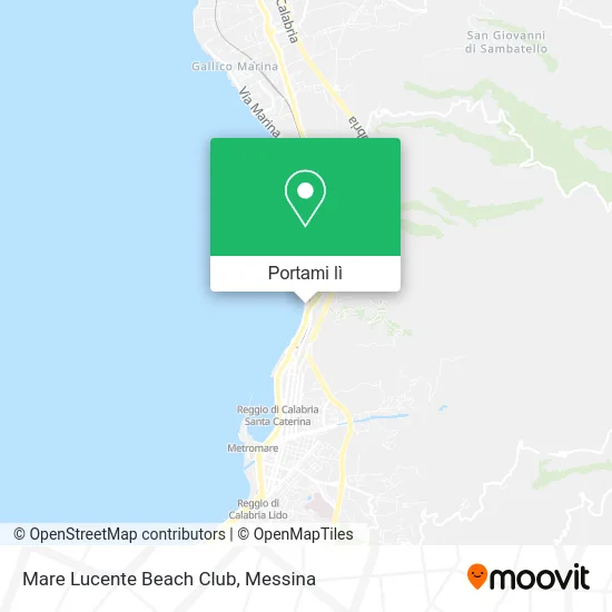 Mappa Mare Lucente Beach Club