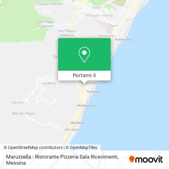 Mappa Maruzzella - Ristorante Pizzeria Sala Ricevimenti
