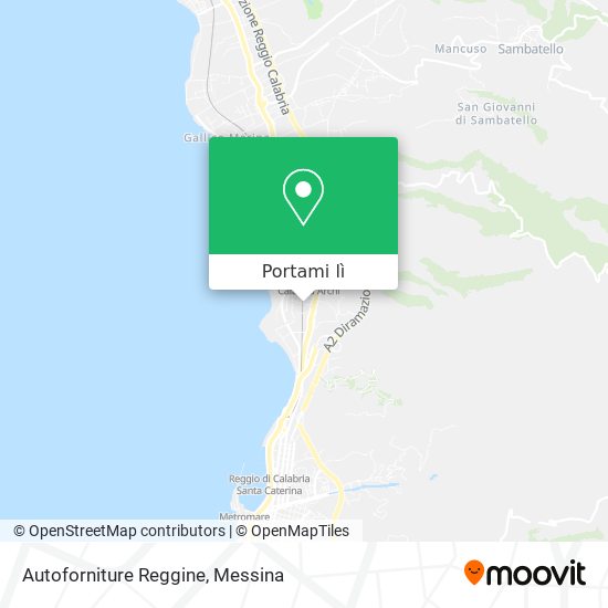 Mappa Autoforniture Reggine