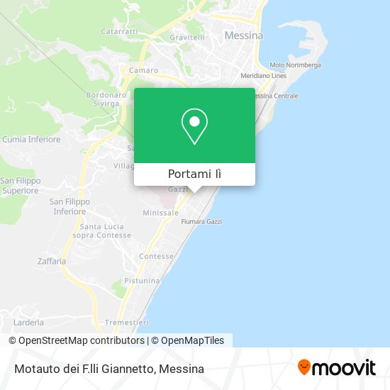 Mappa Motauto dei F.lli Giannetto