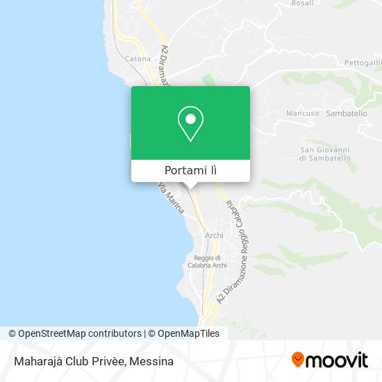 Mappa Maharajà Club Privèe