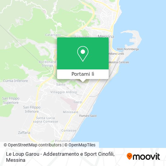 Mappa Le Loup Garou - Addestramento e Sport Cinofili