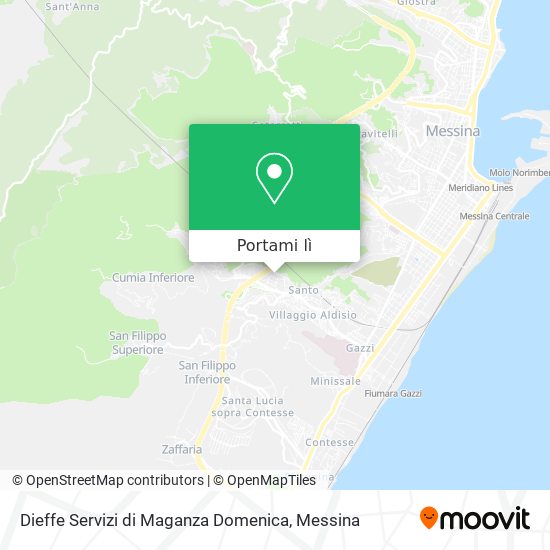 Mappa Dieffe Servizi di Maganza Domenica