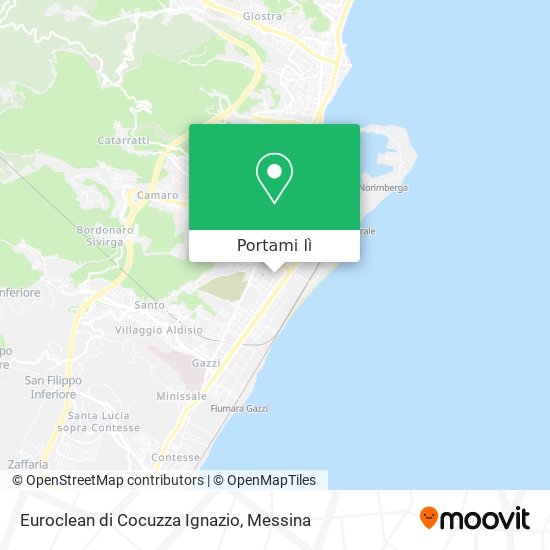 Mappa Euroclean di Cocuzza Ignazio